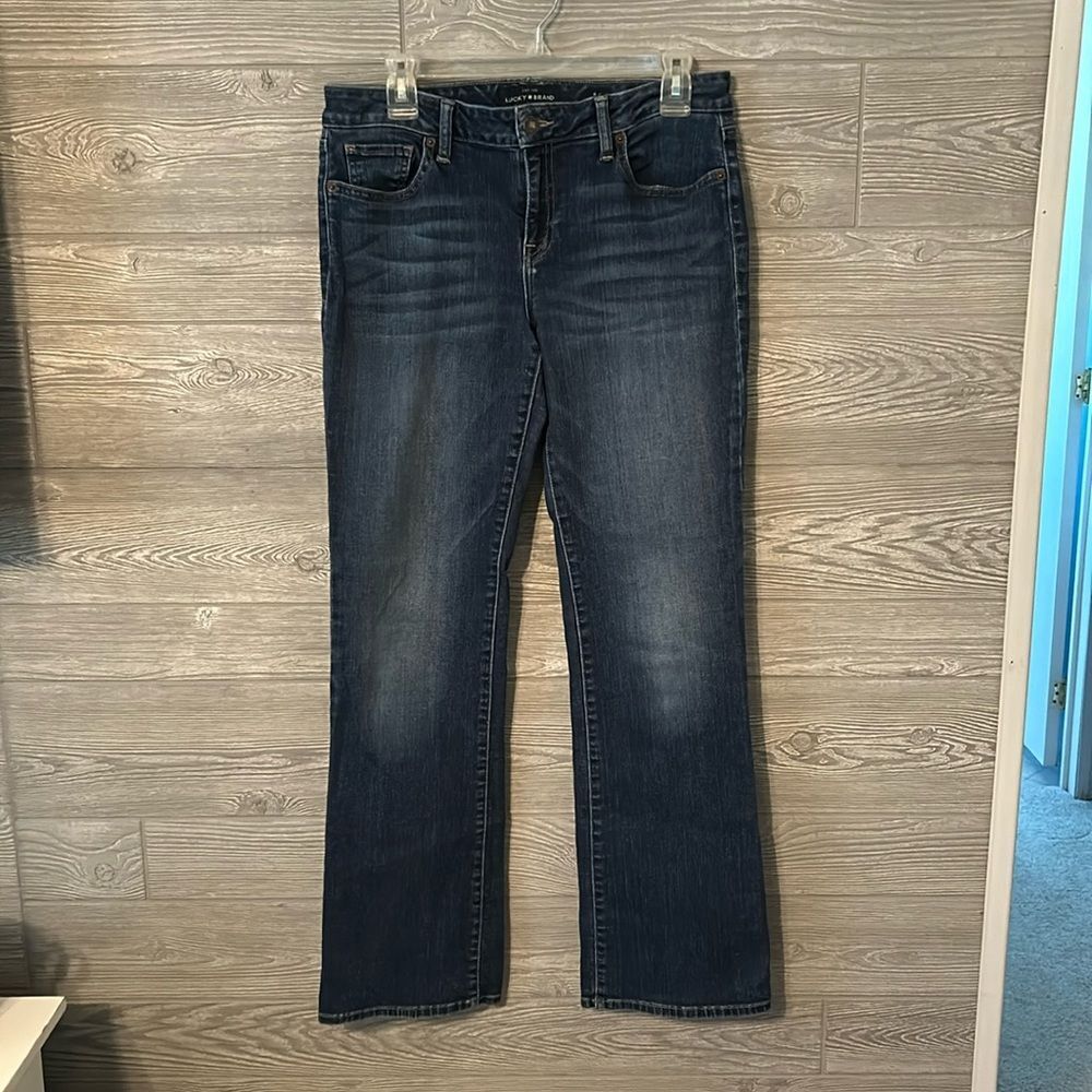 Lucky Brand Lolita Boot Jeans Womens 8 29 Medium Wash Regular‎ Fit Denim